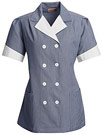 Double-Breasted Lapel Tunic
