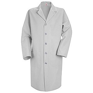 Mens Button Front Lab Coat KP14 - OCCUPATIONAL APPAREL