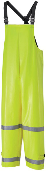 Bulwark Flame Resistant Hi-Visibility Rain Bib 