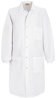 Red Kap Unisex Specialized Cuffed Lab Coat 