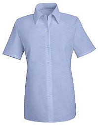 Red Kap Women's Specialized Short Sleeve Pocketless Shirt