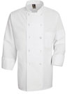 Long Sleeve Ten Pearl Button Chef Coat