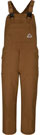 Bulwark Flame Resistant Brown Duck Unlined Bib Overall