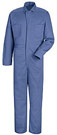 Button Front Crew Coverall