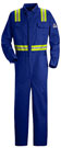Bulwark Flame Resistant Deluxe Contractor Coverall With Reflective Trim