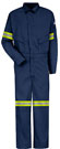 Bulwark Flame Resistant Summer Coverall w/ Reflective Trim