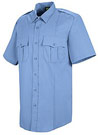 Men's New Dimension® Poplin Short Sleeve Uniform Shirt