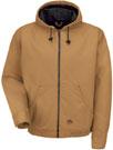 Red Kap Blended Duck Zip-Front Hooded Jacket