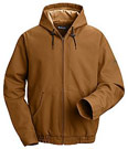 Bulwark Flame Resistant ComforTouch™ Brown Duck Hooded Jacket