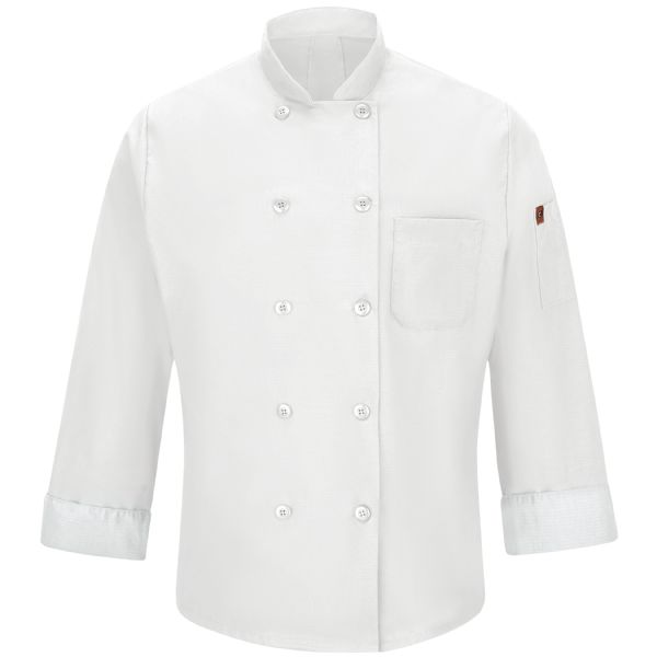 Men's Chef Coat with OilBlok + MIMIX®