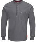 Bulwark FR iQ Series Plus Long Sleeve Henley