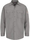 Bulwark Flame Resistant Button Front Work Shirt