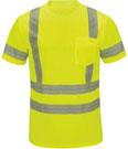 Red Kap Hi-Visibility Short Sleeve Work Shirt - Type R, Class 3