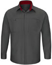 Men's Long Sleeve Performance Plus Shop Shirt W/Oil-Block Technology  